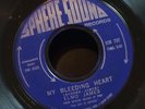 ELMORE 'ELMO' JAMES My Bleeding Heart / One Way Out (BLUES 7in 45rpm) EXC