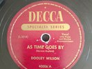 Dooley Wilson - As Time Goes By/Knock On Wood-Casablanca-78 RPM-VG+