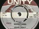 JOHN HOLT Sometimes BUNNY LEE Lash-La-Rue UNITY UN548 PAMA 1970 EX- Shocks