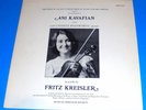 HEAR STEREO LP MHS-3760 WORKS BY FRITZ KREISLER ANI KAVAFIAN VIOLIN