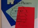 HIGH PRIORITY - 11 HITS By VARIOUS ARTISTS - 1987 LP w/ANDY WARHOL ART COVER