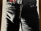 THE ROLLING STONES STICKY FINGERS 1971 RS 1ST PRESS ATCO CREDITS STICKER SEALED