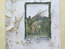 LED ZEPPELIN IV Symbols / Zoso UK red & plum label vinyl LP Atlantic 1971 Ex+