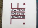 New order fact 50 1981 movement rare vinyl LP joy division FREE SHIPPING
