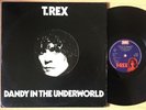 T.Rex - Dandy In The Underworld - 1st Press 1977 BLN5005 UK A-1U/B-1U Vinyl LP