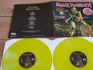 IRON MAIDEN - CHICAGO MUTANTS RULE- RARE 2LP YELLOW VINYL+G/F LIVE 1983 MINT