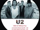 u2 - with or without you -12' vinyl white