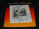 Lynyrd Skynyrd LP First and Last Signed Medlocke Powell Rossington Pyle