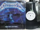 Metallica - Ride The Lightning LP GREY LABEL ORIGINAL w/ INSERT - Megaforce