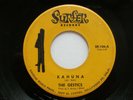 THE GESTICS - KAHUNA / LET'S GO TRIPPIN' 45 SURFER RECORDS 106