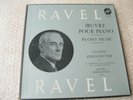 Vlado Perlemuter RAVEL complete piano works – French VOX 3 LP box VBX 410