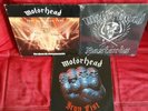 3 x Motörhead  No Sleep... Bastards  Iron Fist *** Vinyl LP Record ***