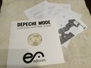 DEPECHE MODE *CONSTRUCTION TIME AGAIN*LP 1983 EDISOM PROMO WITH PRESS RELEASE EX