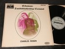 CHARLES ROSEN Schumann: carnaval LP UK COLUMBIA SAX 2522 B/S ED1