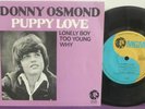 DONNY OSMOND Puppy Love EP AUSTRALIAN MGM Different Cover PicSleeve 7 OSMONDS