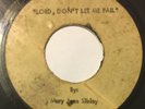 MARY JANE SIBLEY Lord,Don't Let Me Fail 45 acetate gospel