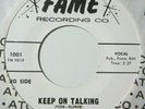 northern soul 45 JAMES BARNETT Keep On Talking FAME listen