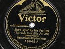 New Orleans Rhythm Kings VICTOR 19645 V+ PRE WAR JAZZ 78