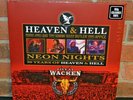HEAVEN & HELL - Neon Lights Live At Wacken, Ltd 180G GOLD VINYL Gatefold OOP