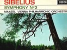 SXL 6125 WBG UK ED1 - SIBELIUS - SYMPHONY NR. 2 - MAAZEL - VPO - NM+