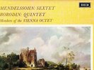 SXL 6414 WB UK - MENDELSSOHN - SEXTET - BORODIN - QUINTET - VIENNA OCTET - NM