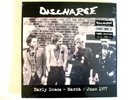 DISCHARGE EARLY DEMOS 1977 VINYL LP IMPORT #464 OF 500 U.K. PUNK BROKEN BONES