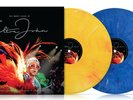 THE MANY FACES OF ELTON JOHN LTD GATEFOLD 2 X  VINYL LP YELLOW / BLUE