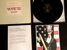 1972 VOTE RADIO SPOTS LP FRANK ZAPPA FLO & EDDIE BEACH BOYS ALBERT KING REDBONE