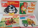 Four 1953 Peter Pan Childrens 45rpm Records - Cottontail, Doggie in the Window