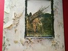Led Zeppelin IV UNSLIT HYBRID inner EX+/NM vinyl TRANSITIONAL DOUBLE MATRIX