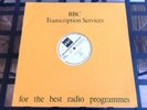 U2: Live In Concert - BBC Transcription Services Promo Vinyl LP - London 1983