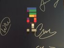 COLDPLAY SIGNED X&Y OUTER SLEVE SIGNED BY ALL 4 CHRIS MARTIN