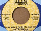 northern soul 45 GINO WASHINGTON I'll Be Around / Like My Baby   Mala DJ