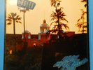 EAGLES HOTEL CALIFORNIA VINYL LP 1976 SHRINK POSTER GREAT CONDITION  VG+/VG+ D