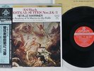 MARRINER BACH ORCHESTRAL SUITES LONDON KIJC-9010 Japan OBI VINYL LP