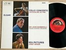 JACQUELINE DU PRE cello ELGAR BARBIROLLI 1965 UK ED1 HMV ASD 655 MINT