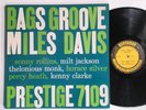 MILES DAVIS Bags' Groove Prestige 7109 Green Cover DG RVG Mono Yellow & Black LP