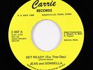 Deep Funk/Crossover Soul 45 - Jean and Donnella - Get Ready - Carrie - VG++ mp3