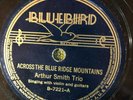 Bluebird 7221 Arthur Smith Trio BEAUTIFUL BROWN EYES w Delmore Bros 78rpm EE+/E-