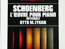 Erato STU 70570 SCHOENBERG Complete Piano Works Otto M. ZYKAN NM++