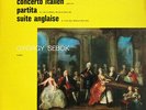Erato STE 50117 BACH Italian Concerto Partita Suite SEBÖK LP stereo NM++ Rare