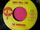 THE WHISPERS - What Will I Do / Remember - 45 rpm - Soul Clock 109