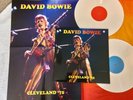 David Bowie Cleveland 72 LP 2x 12’’ White Vinyl Ziggy Tour 1972 poster no TMOQ