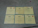 BACH-KEYBOARD WORKS-HARPSICHORD-RALPH KIRKPATRICK-6 LP'S-ARCHIVE-GERMANY-RARE
