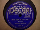 VERY RARE -Kokomo Arnold-Milk Cow Blues-No. 2/Biscuit Roller Blues-E/E+