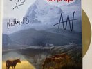 FAT WHITE FAMILY - SERFS UP GOLD VINYL HAND SIGNED RECORD AUTOGRAPHED  NEW
