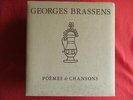 Georges BRASSENS - Poèmes et Chansons - Coffret 15 x LP 1983 + livre 629 pages