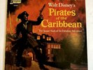 WALT DISNEY'S PIRATES OF THE CARIBBEAN 1969 DISNEYLAND LP Vinyl SOUNDTRACK