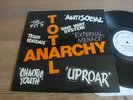 Total Anarchy Beat The System LP MINT UK Punk, Oi Rarity 1982