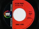Northern/Deep Soul 45 - Jimmy Lewis - Let Me Know - Minit - mp3